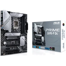 ASUS PRIME Z690-P D4: Оперативная память 4xDDR4 5333 МГц, до 128 ГБ