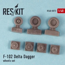 Смоляні колеса RESKIT для літака F-102 "Delta Dagger" RS48-0073: Виробник RESKIT