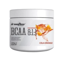 Аминокислота для спорта IronFlex Nutrition BCAA Performance 8-1-1 200 g /40 servings/ Cola Orange: Вкус Апельсин, Кола