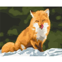 Картина по номерам Brushme Лисичка-сестричка 40х50 см (BS52778): Производитель Brushme