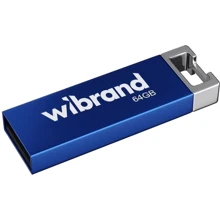USB-флешка Wibrand 64Gb Chameleon USB 2.0 Blue (WI2.0/CH64U6U): Стандарт USB USB 2.0