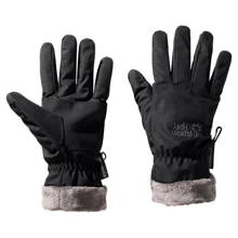 Женские перчатки Jack Wolfskin Stormlock Highloft Glove Women черные M (1901084_6000): Пол Женский
