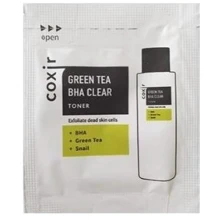 Coxir Green Tea BHA Clear Toner Pouch Очищающий тонер для лица пробник 2 ml: Пол Для женщин