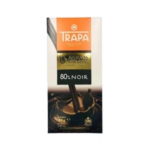 Шоколад без цукру чорний 80% TRAPA 80 г: Вага, г 80