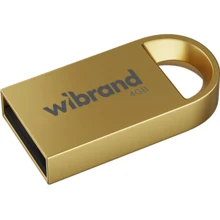 USB-флешка Wibrand 4GB Lynx USB 2.0 Gold (WI2.0/LY4M2G): Стандарт USB USB 2.0
