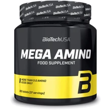 Амінокислота для спорту BioTechUSA Mega Amino 3200 300 tabs / 37 servings: Смак Без смаку
