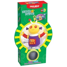 Масса для лепки Paulinda Super Dough Robot заводной механизм (шагает), фиолетовый PL-081178-4: Производитель PAULINDA