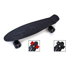 Penny board Black Матовые колеса: Тип пенни борд