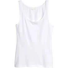 Майка H&M 3553074 M белая: Состав Хлопок, Эластан