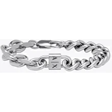Чоловічий браслет Armani Exchange сріблястий (AXG0114040): undefined undefined