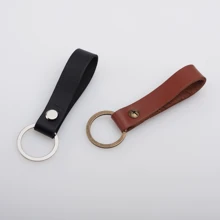 Кожаный брелок для ключей BeriDari (Black/Brown): Производитель BeriDari