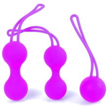 Набір вагінальних кульок Boss Series Bolas Set Purple: Для кого Для жінок