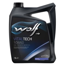 Моторное масло WOLF VITALTECH 10W60 5л: Тип Полусинтетическое