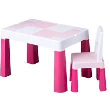 Комплект Tega MULTIFUN стол+1 стул MF-001 pink: Тип набор