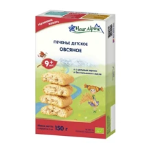 FLEUR ALPINE Печенье детское Овсяное, 150 г (5412916940847): Тип Печенье