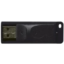 USB-флешка Verbatim 64GB Slider USB 2.0 Black (98698): Стандарт USB USB 2.0