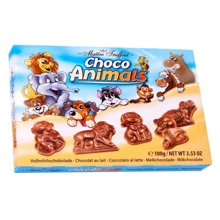 Цукерки Maitre Truffout Choco Animals 100 г (9002859063411): Вага, г 100