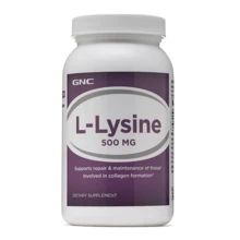 GNC L-Lysine 500 100 таблеток: Тип Лизин