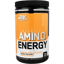 Аминокислота для спорта Optimum Nutrition Essential Amino Energy 270 g /30 servings/ Peach Lemonade: Вкус Персиковый лимонад