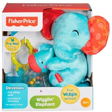 Брязкальце Дрожащий слоненя Fisher-Price (CDN53): Виробник Fisher-Price
