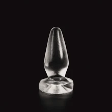 Устойчивая анальная пробка Dark Crystal Neelis Butt от Mister B, 15х2.5-5.8 см: Для кого Унисекс