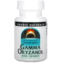 Source Naturals Gamma Oryzanol 60 mg 100 tab / 100 servings: Стать Унисекс