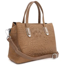 Женская сумка тоут Ricco Grande коричневая (K1586br-brown): Пол Женский