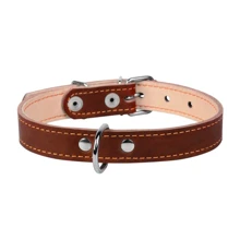 Ошейник Collar для собак двойной 1.4x27-35 см коричневый: Производитель Collar