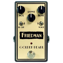 Педаль гитарных эффектов Педаль эффектов FRIEDMAN GOLDEN PEARL OVERDRIVE: Производитель FRIEDMAN