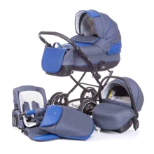 Універсальна коляска 3в1 ANEX CLASSIC C02 (jeans - blue eco-leather): Тип коляски універсальна коляска (3-в-1)