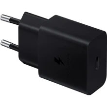 Зарядное устройство Samsung USB-C Wall Charger 15W Black (EP-T1510NBEGRU): Особенности Быстрая зарядка, USB-C