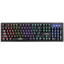 Клавіатура Marvo KG909 Multi-LED Mechanical Blue Switch Black: Підключення дротове