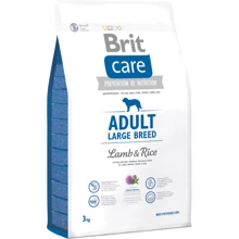Сухой корм для взрослых собак крупных пород Brit Care Adult Large Breed Lamb & Rice 3 кг (8595602509973): Тип Сухой корм