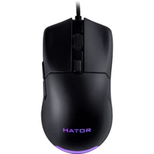 Мышь HATOR Pulsar EVO Black (HTM-323): Интерфейс подключения USB