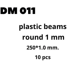 Набор DAN models Профиль круглого сечения 250x1 мм, 10 шт. (DAN011): Производитель DAN models