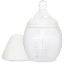 Пляшечка дитяча Elhee Oz 240 мл Milk (BB24001P): Матеріал силикон