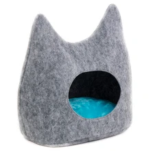 Будинок-лежак DREAM для котів 44x28x45 см сірий (PR240651): undefined undefined
