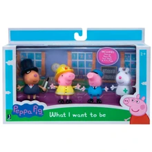 Набор фигурок Peppa серии Когда я вырасту - Друзья Пеппы, профессии (4 фигурки) (97091): Тип Персонаж мультфильма, фильма