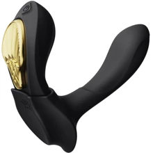 Смартвібратор в трусики Zalo - AYA Obsidian Black, насадка та пульт ДУ: Для кого унісекс