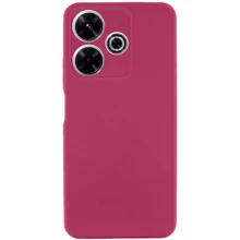 Чехол для телефонов TPU Case Getman Liquid Silk Full Camera Marsala for Xiaomi Redmi 13 4G / Poco M6 4G: Совместимость Xiaomi Redmi 13 4G / Poco M6 4G