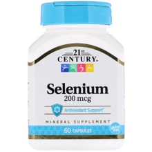 21st Century Selenium 200 mcg 60 Capsules: Тип Селен