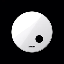 Пластик для бас-барабану EVANS 22" EQ3 RESONANT Smooth White: Призначення Для бас-барабана
