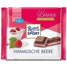 Шоколад Ritter Sport малина йогурт 100 г (RS000003): Вес, г 100