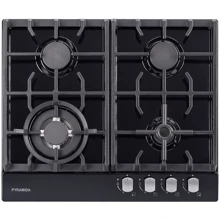 Варочная поверхность газовая Pyramida PFE 643 Black Luxe: Расположение панели Фронтальное