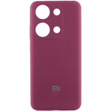 Чехол для телефонов Lakshmi Premium Silicone Case with Logo Full Camera Plum for Xiaomi Redmi Note 13 4G: Совместимость Xiaomi Redmi Note 13 4G