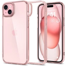 Чехол для iPhone Spigen Ultra Hybrid Rose Crystal (ACS06795) for iPhone 15: Цвет розовый