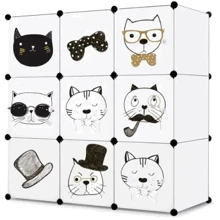 Модульный шкаф-органайзер Hop-Sport Leobert Kids для детских игрушек белый (5903332074907): Производитель Hop-Sport