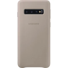 Аксессуар для смартфона Samsung Leather Cover Grey (EF-VG973LJEGRU) for Samsung G973 Galaxy S10: Совместимость Samsung G973 Galaxy S10