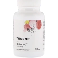Thorne Research Q-Best 100 60 Gelcaps CoQ10 (убихинол): Тип Коэнзим