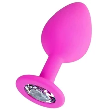 Анальна пробка із кристалом ToDo by Toyfa Anal Plug Brilliant: Для кого унісекс